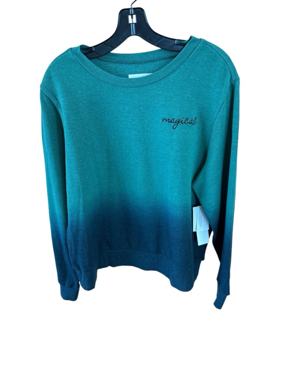 Treasure & Bond Teal Hombre Crewneck Sweatshirt
